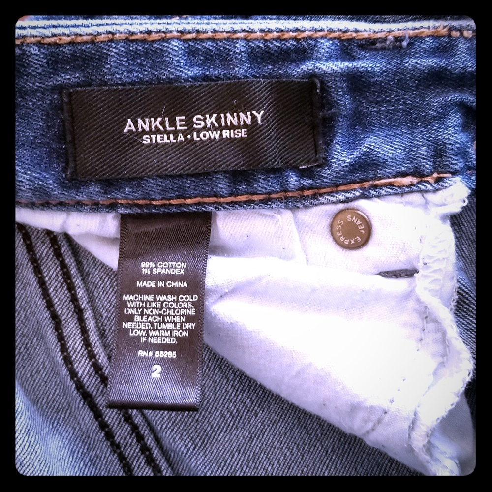 EXPRESS JEANS SIZE 2
